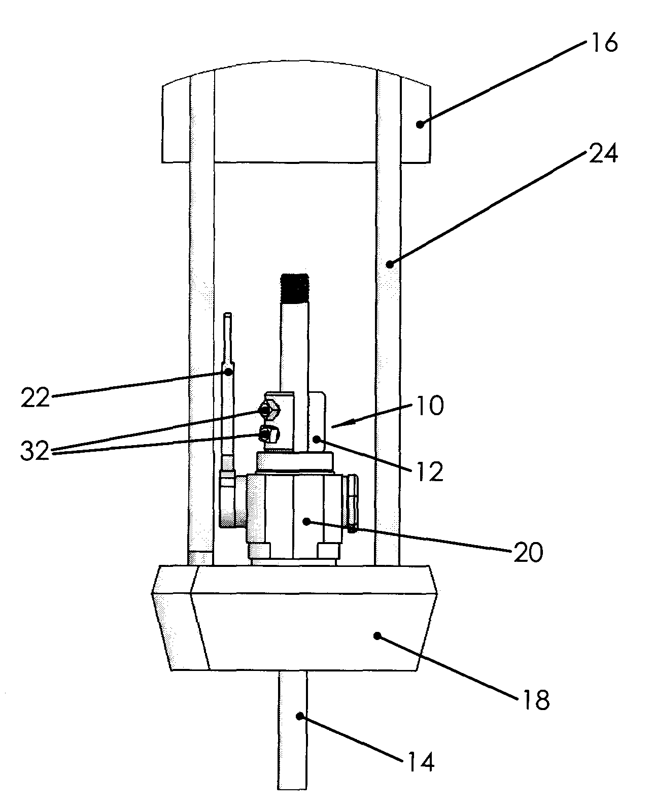 Oil well polish rod clamp for use with a rotator on a beam pumping unit