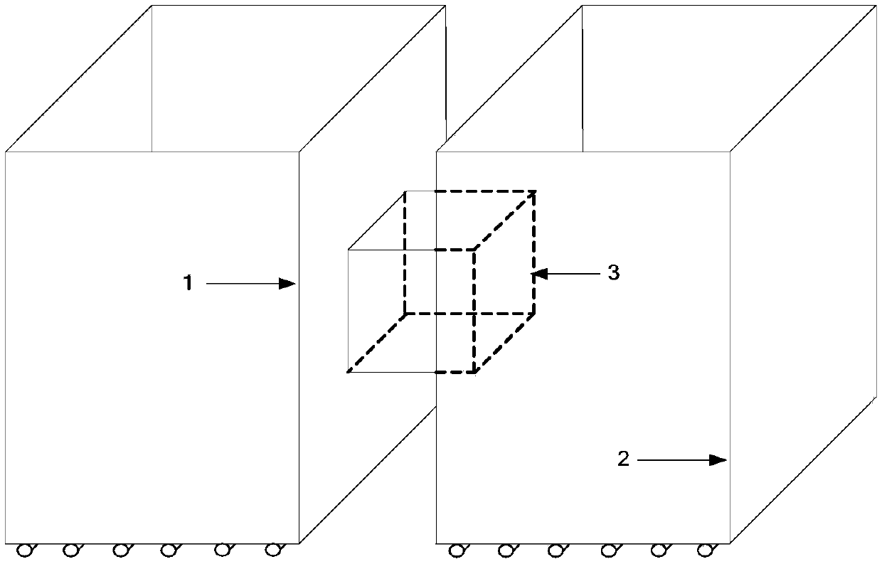 A device for measuring sound absorption and sound insulation coefficients of underwater acoustic materials based on reverberation method