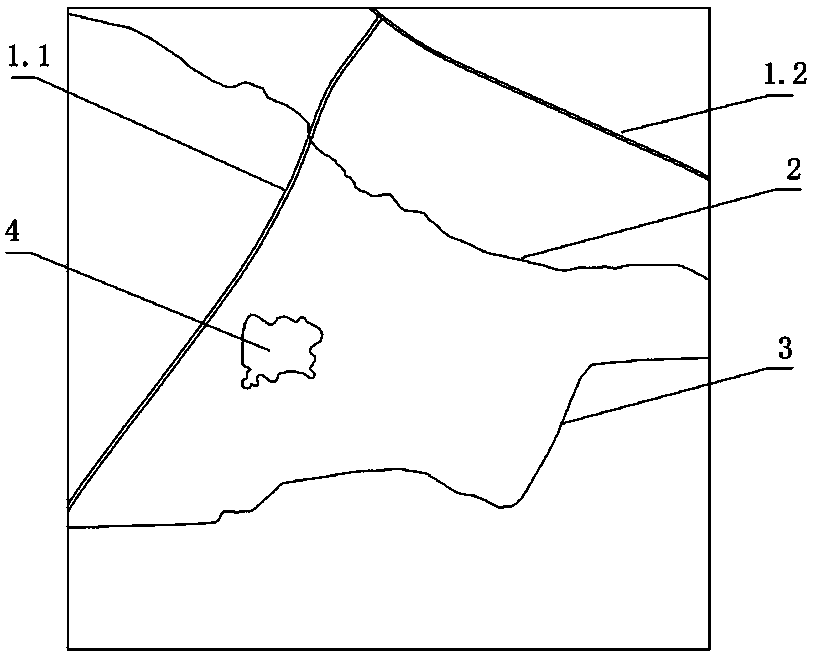 High-accuracy engineering three-dimensional terrain making method based on BIM cross-platform technology