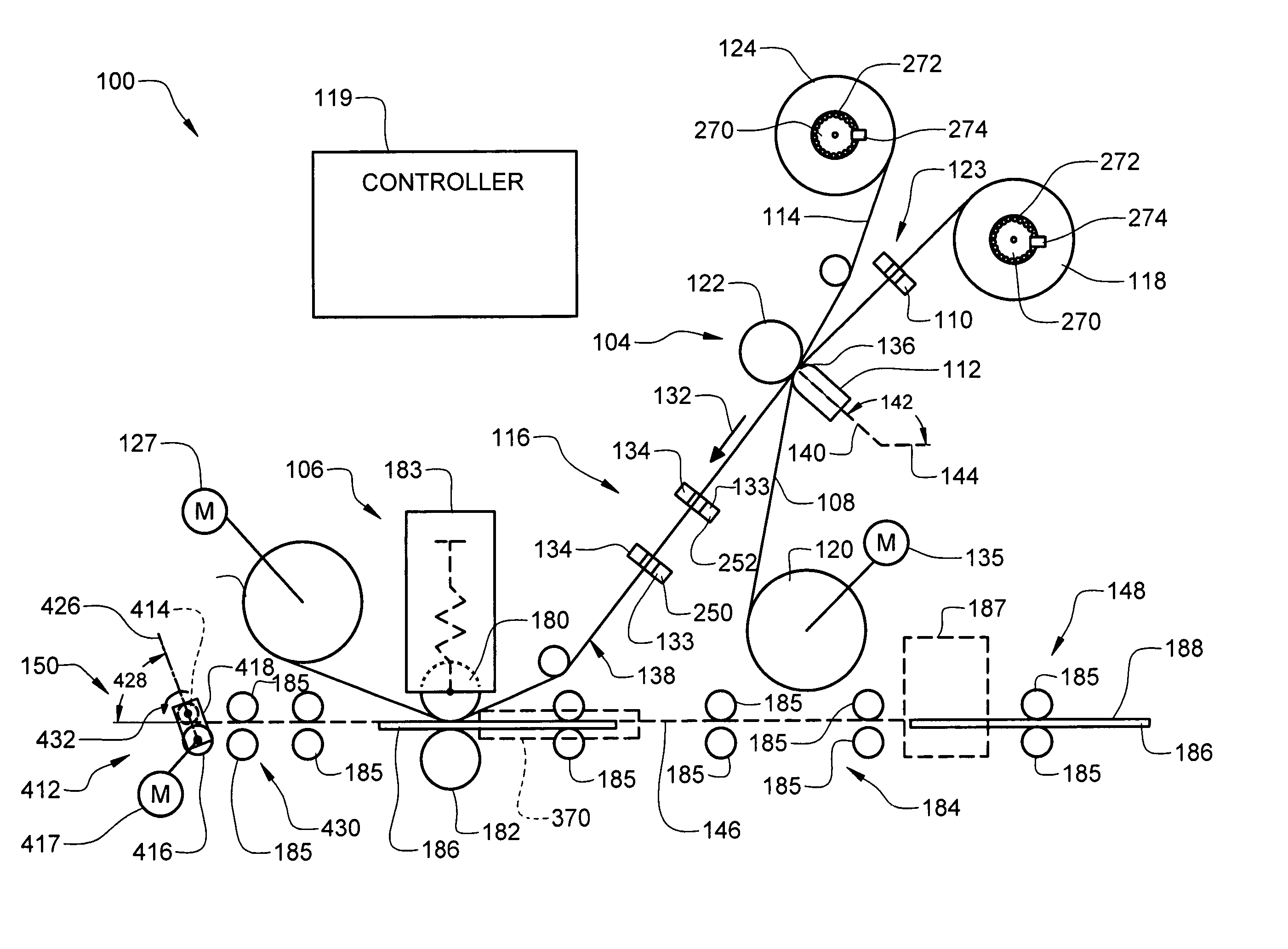 Reverse-image identification card printer