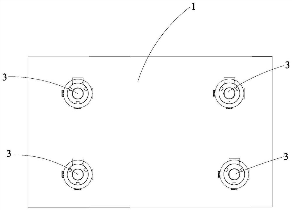 Fabricated building with anti-seismic structure