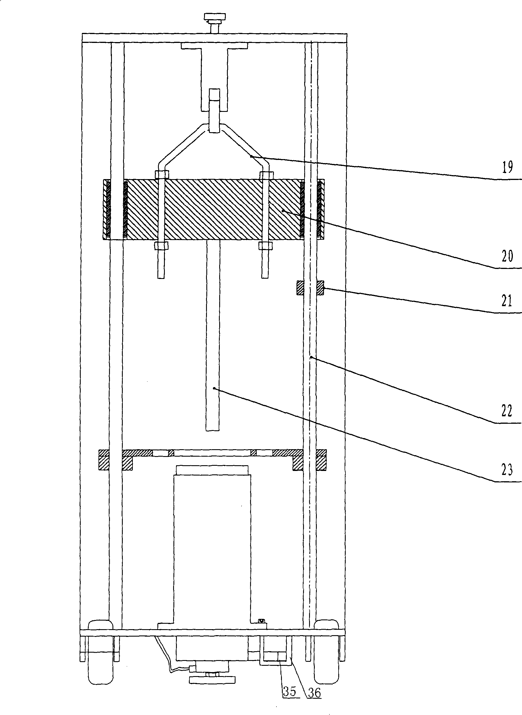 Track and field ground synthetic surface layer shock absorption determinator