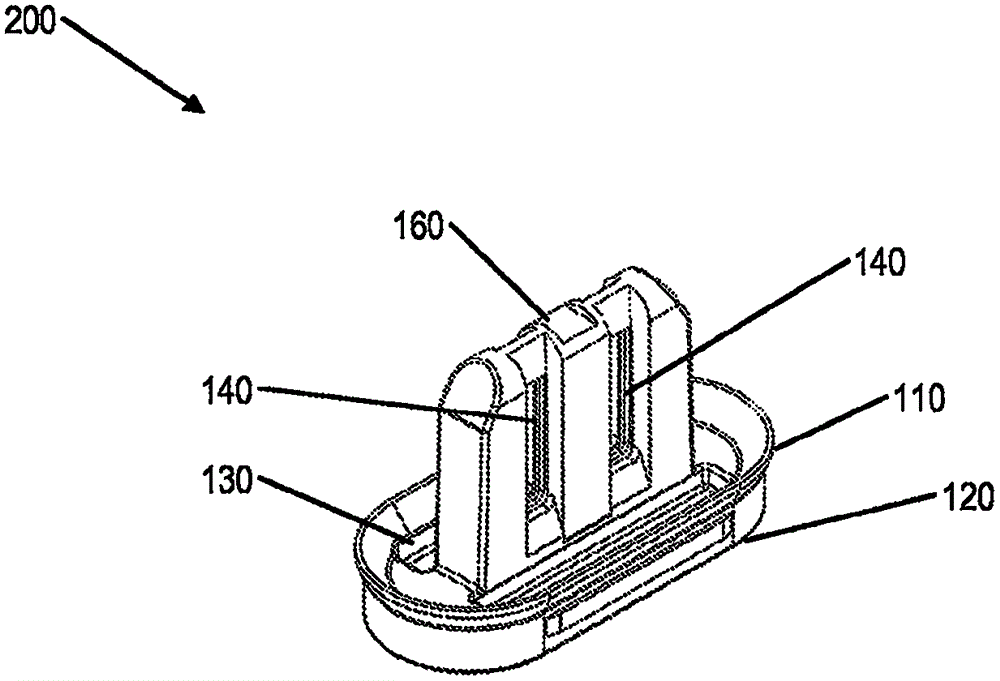 Fastener clip over carrier