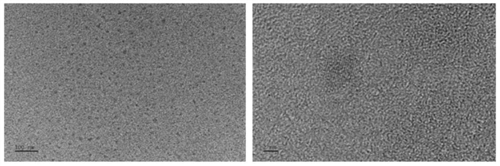 Nitrogen-doped fluorescent carbon dot based on citric acid and benzoylurea as well as preparation method and application thereof