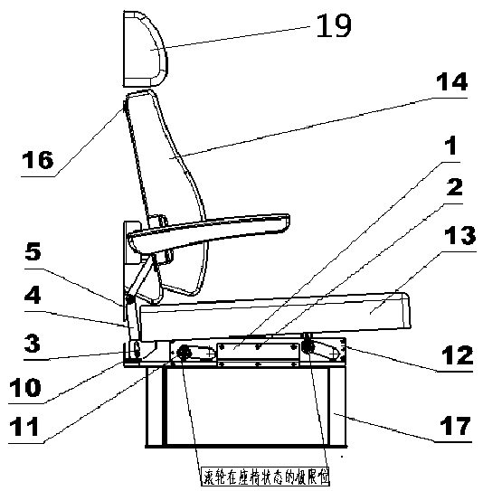 A foldable lower berth for sleeper trains and its foldable method