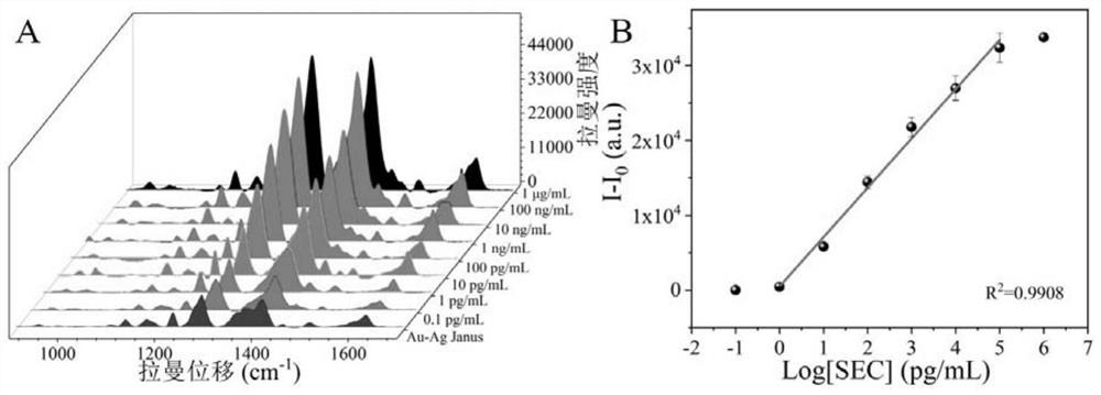 Raman sensing analysis method for detecting enterotoxin