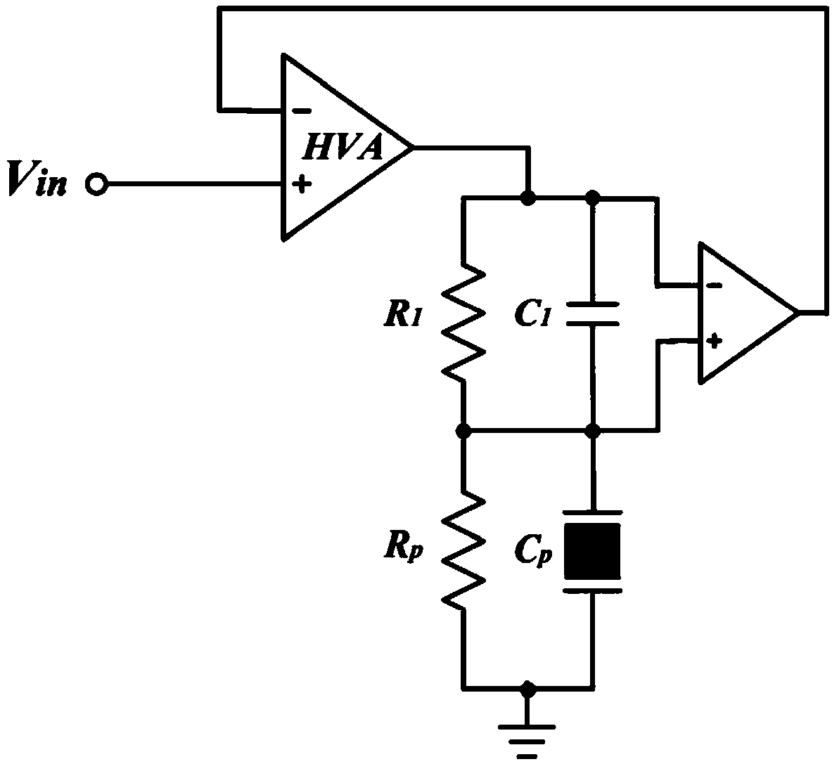 A Grounded Piezoelectric Charge Driver with Composite Low-Frequency Path