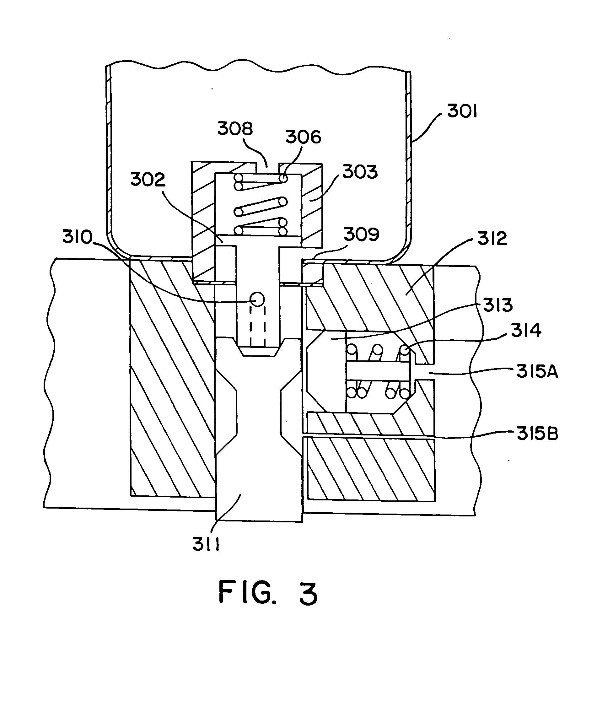 Portable gas operating inhaler