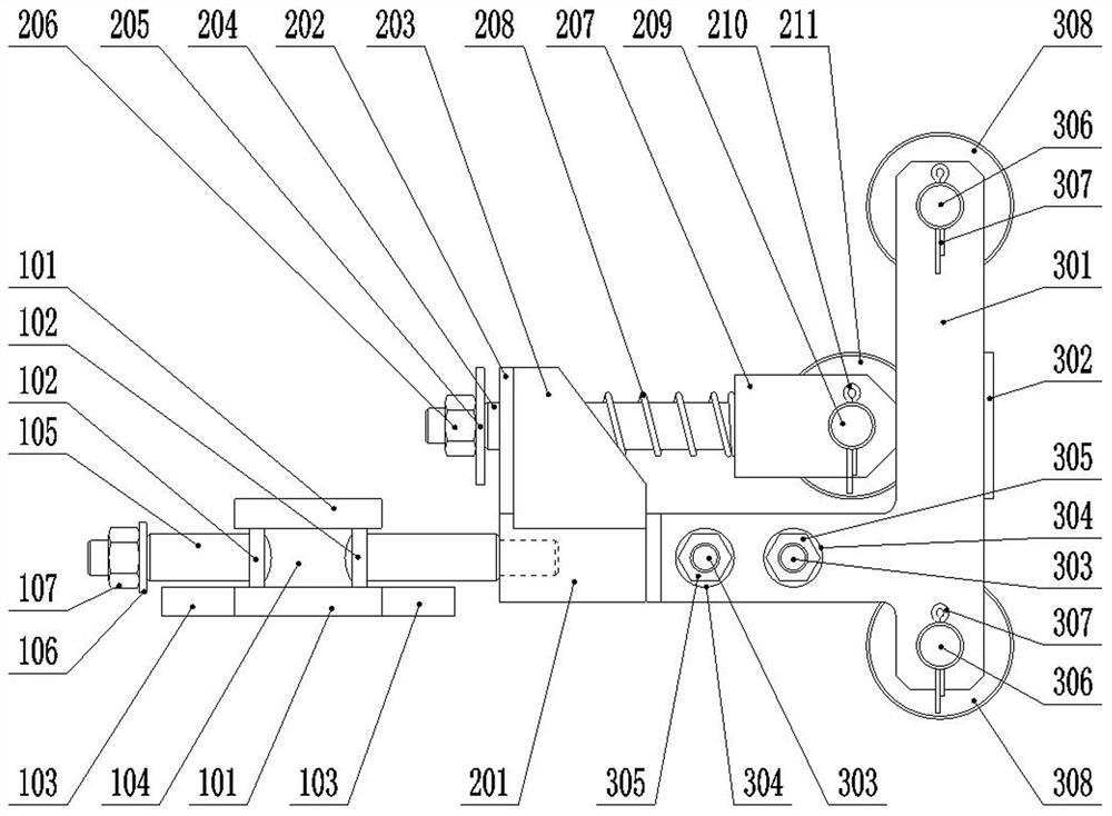 Steel wire rope looseness and breakage detection mechanism for mechanical stereo garage