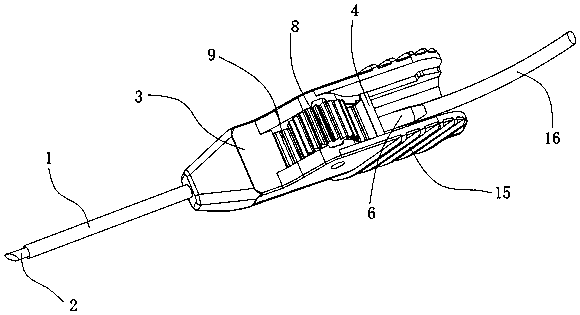 Novel puncture trocar and using method thereof