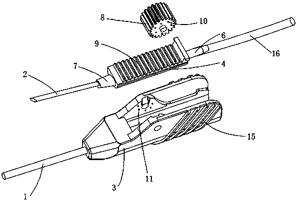 Novel puncture trocar and using method thereof