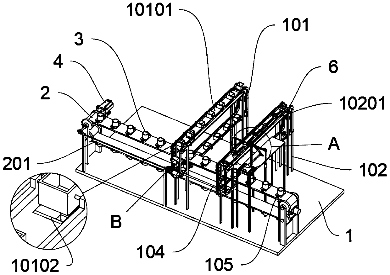 Automatic lotion pump filler installing device based on medical protective bottles