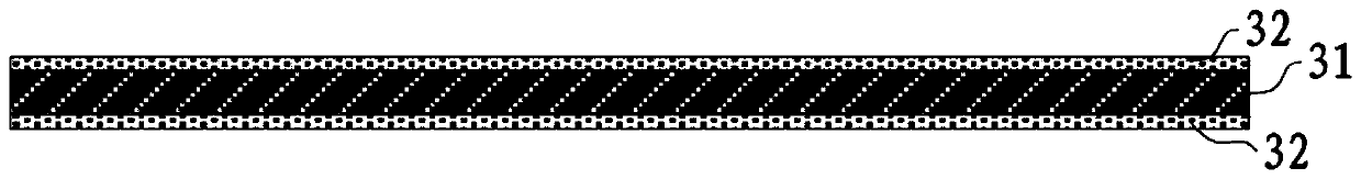 Method for preparing composite-layer nonwoven fabric