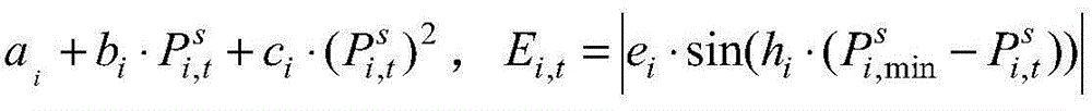 Hydro-thermal power system multi-target peak modulation method based on gravity search