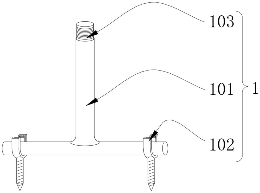 Exposure and distraction device for lumbar posterior surgery