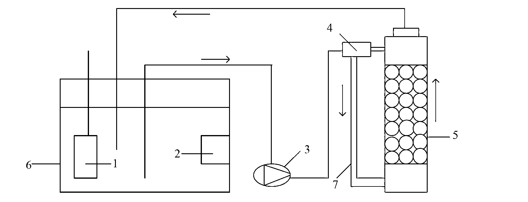 Quick start method of source water biological denitrification system