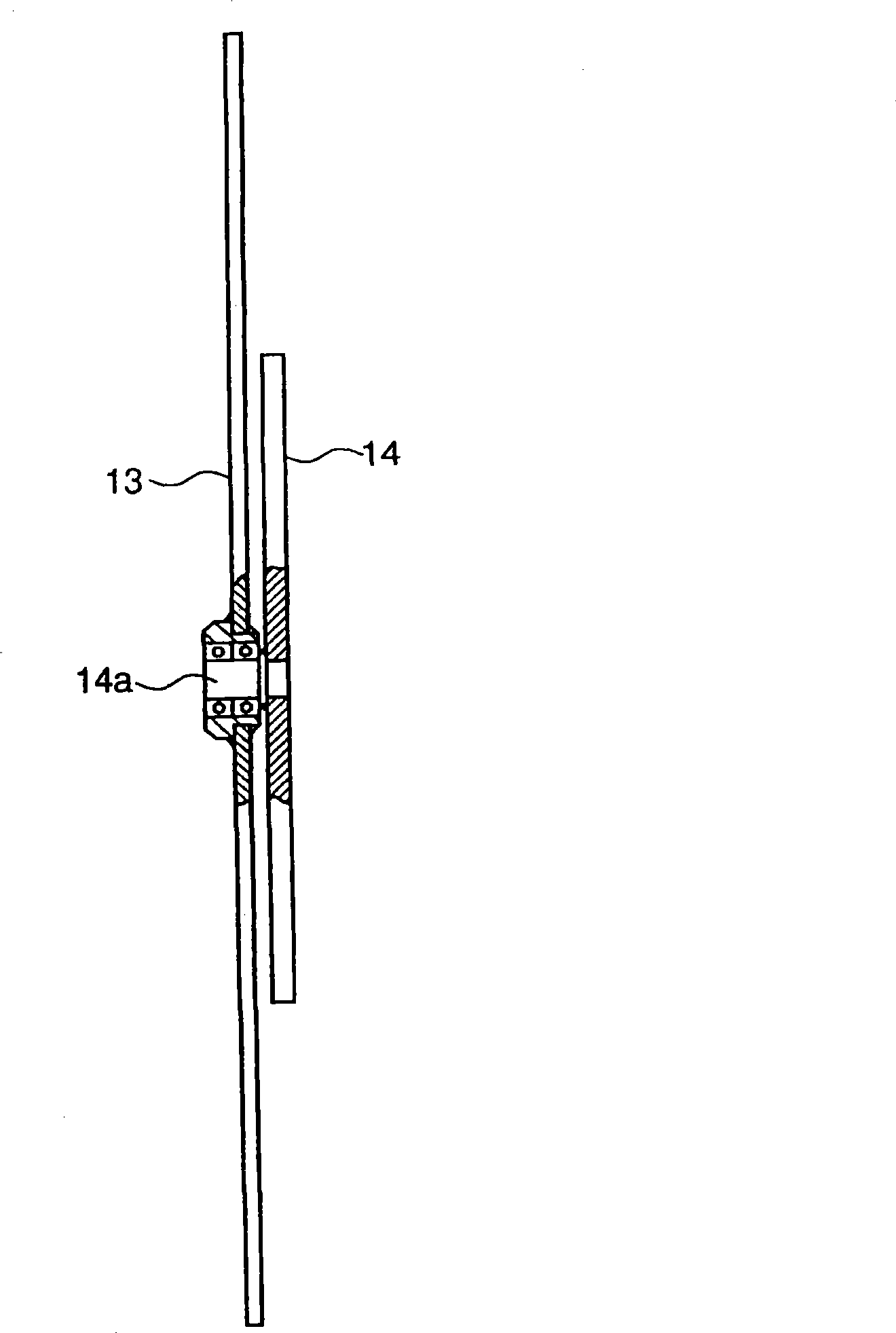 Governor device of passenger transport system