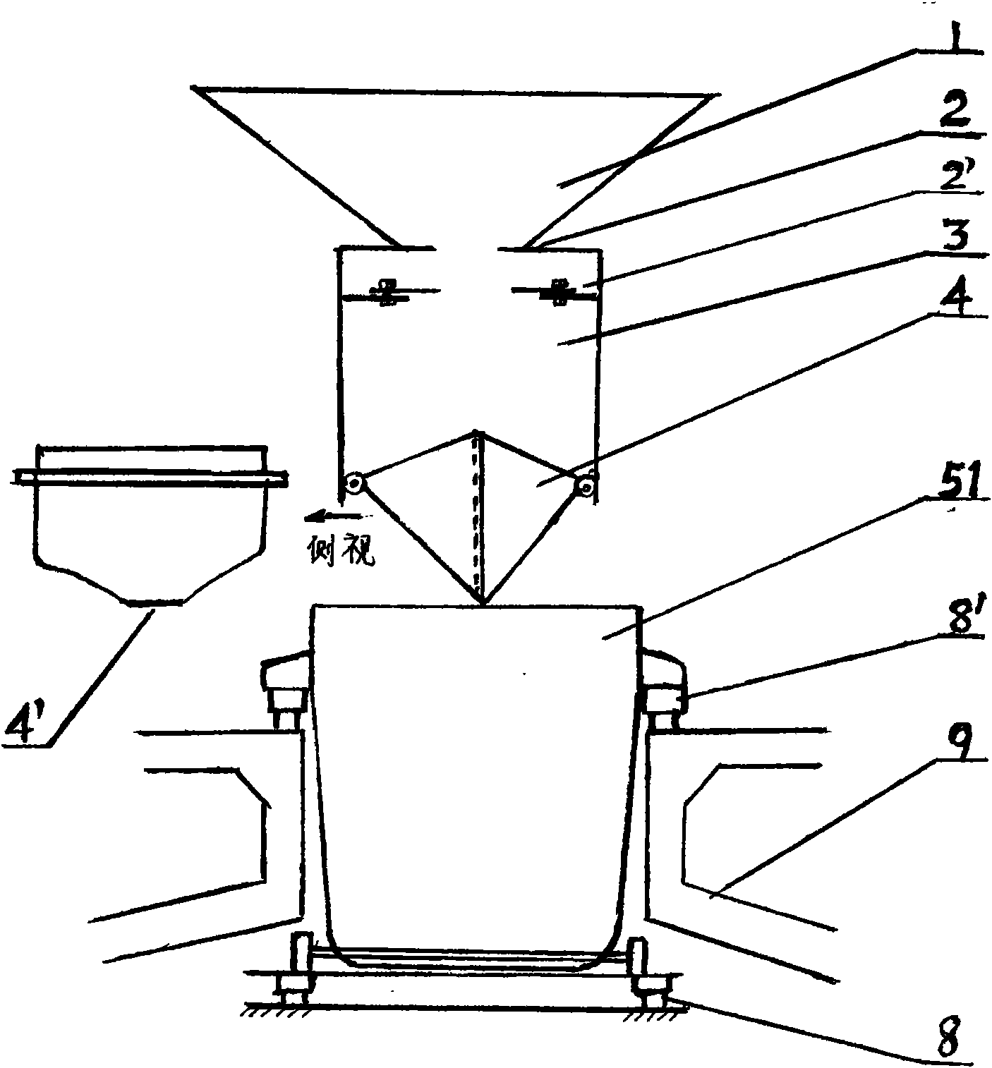 Quantificational packing machine