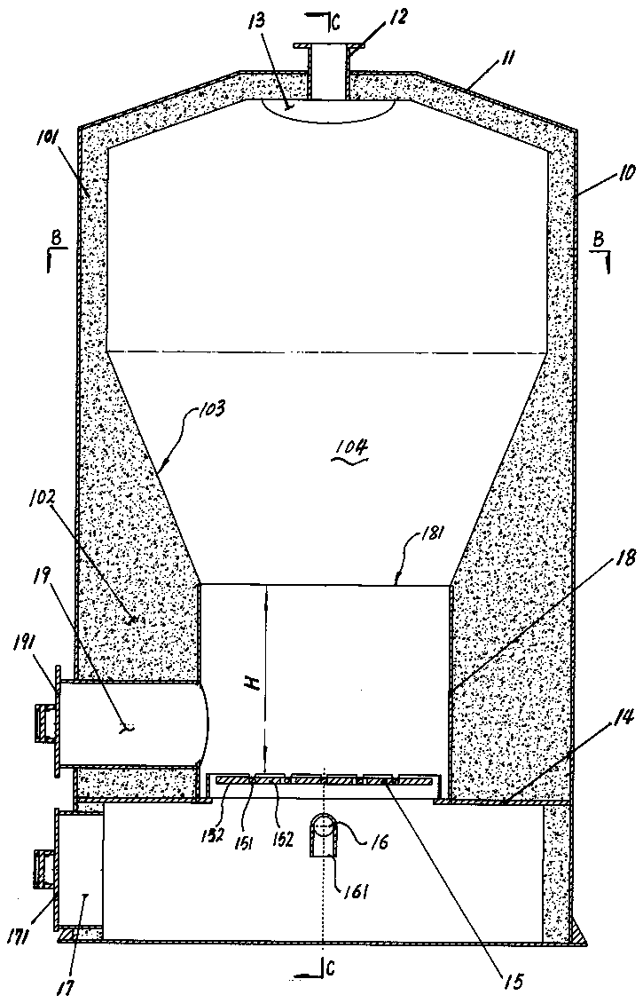 Low-temperature pyrolysis gasification method and pyrolysis gasification device for domestic garbage