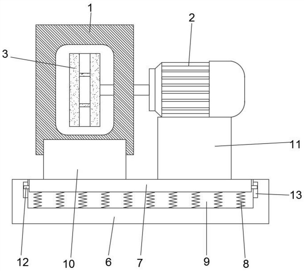 Double suction pump capable of preventing water accumulation in groove