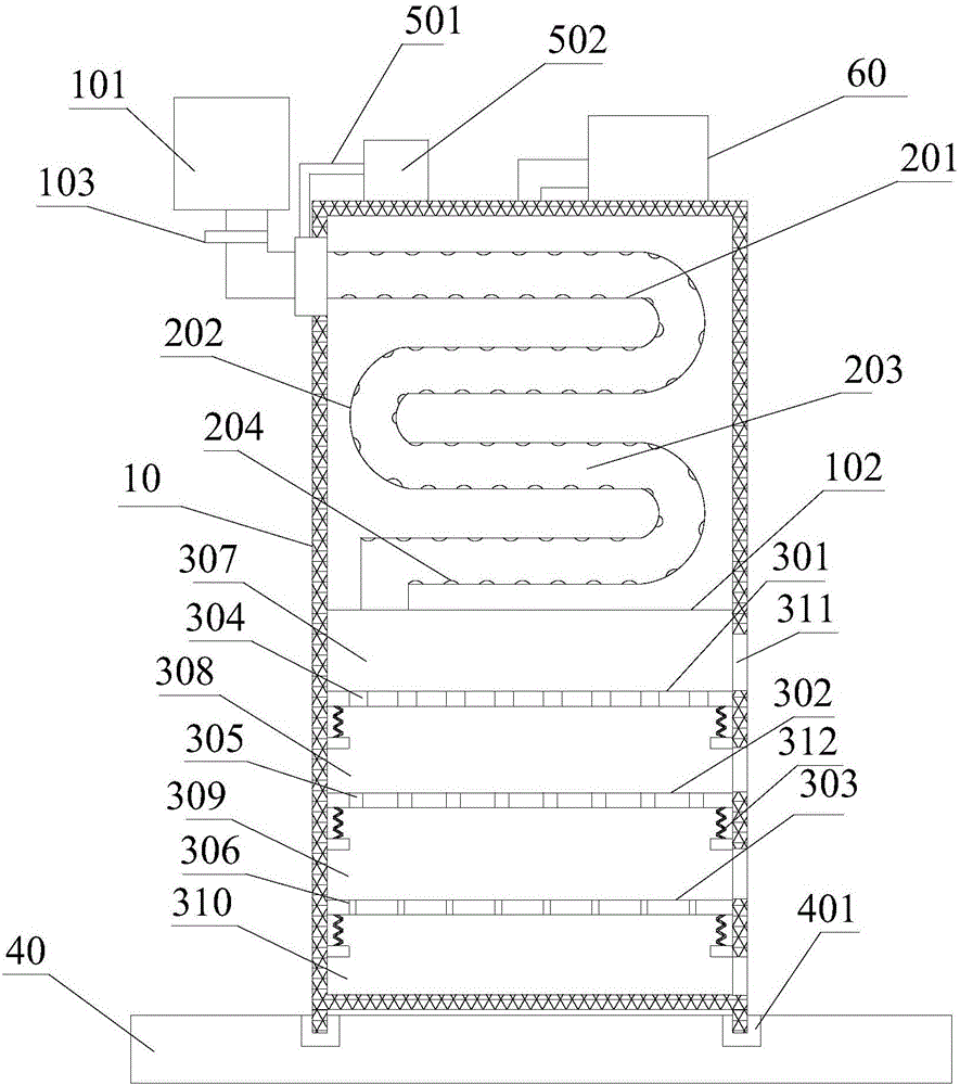 Polishing and screening device for rolling bodies for bearings