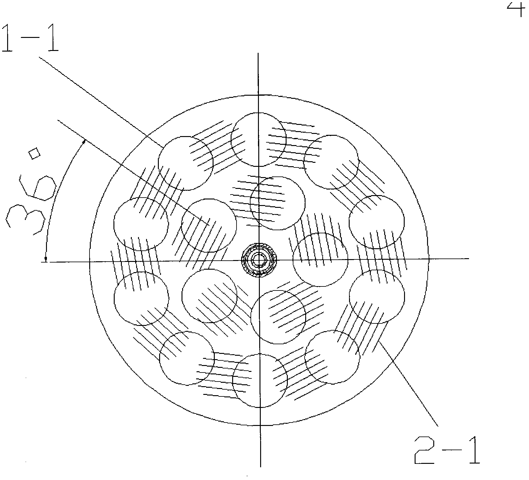 Steam spraying device of biomass gasification furnace