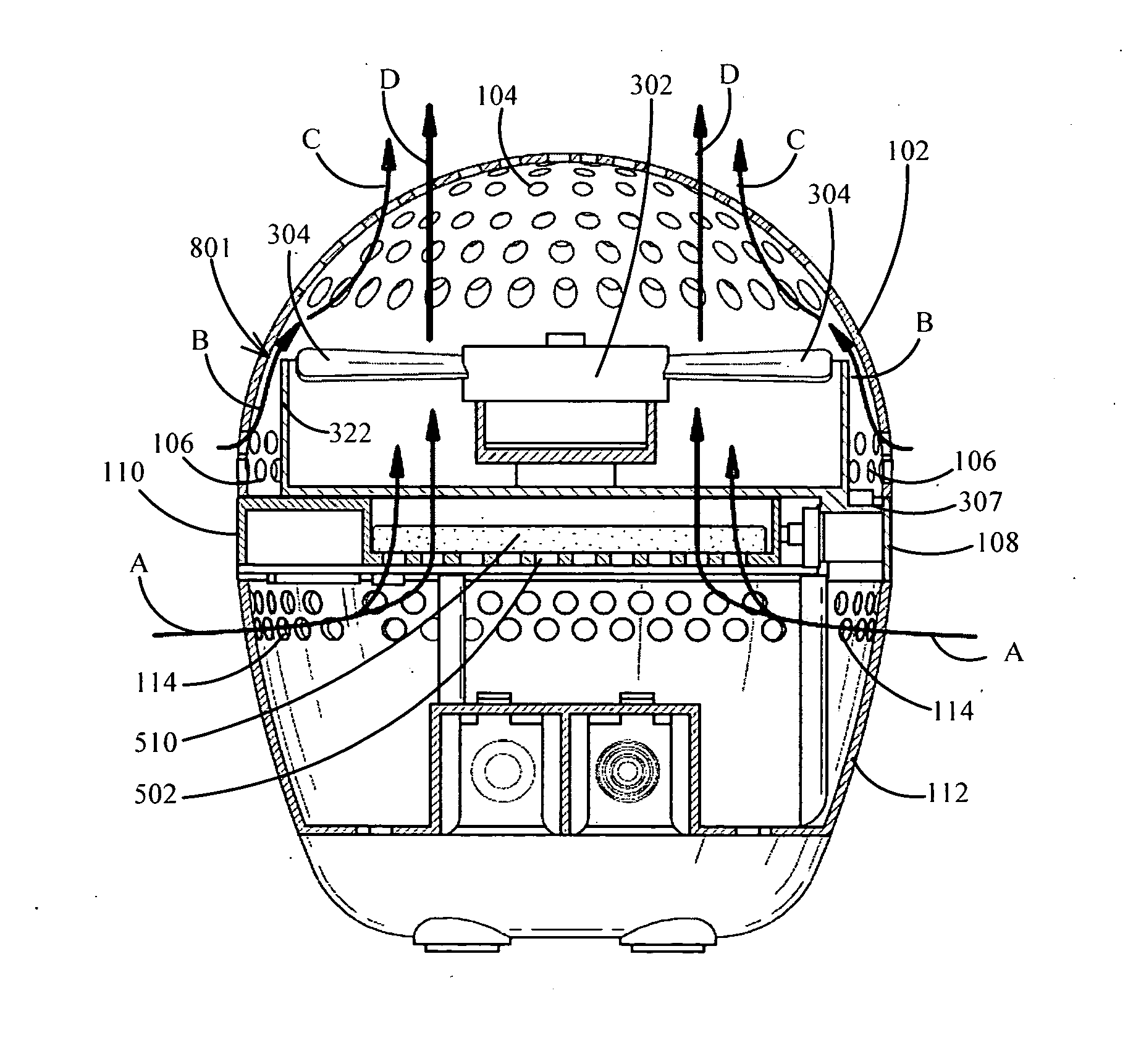 Electric fragrance diffuser