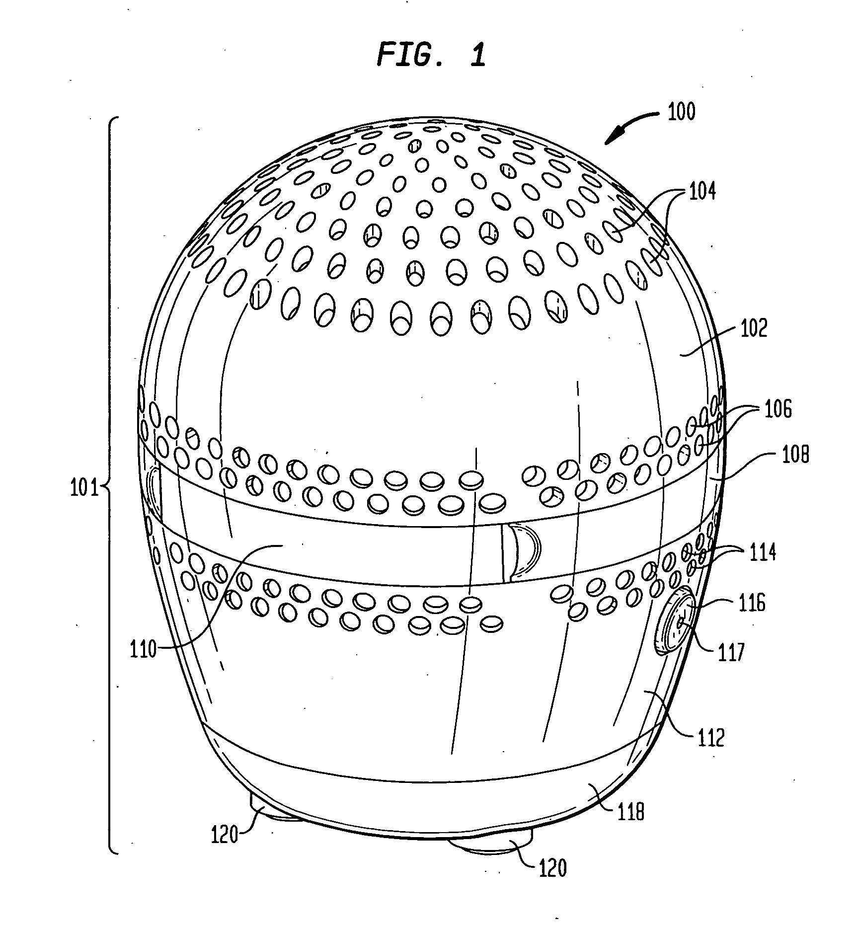 Electric fragrance diffuser