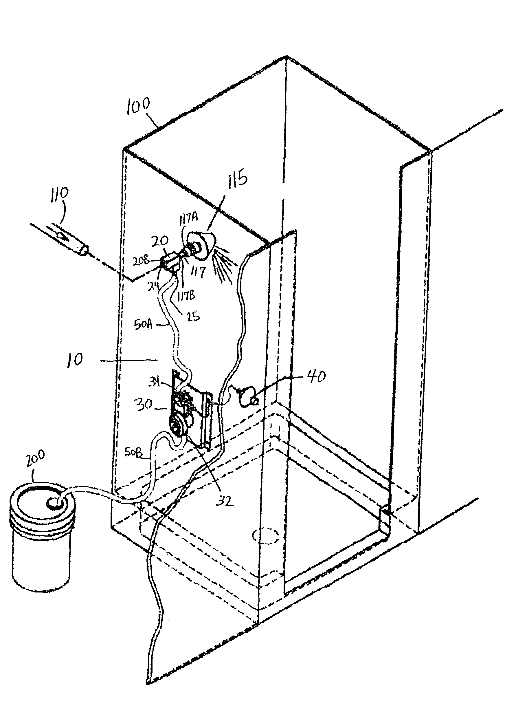 Shower rinse system