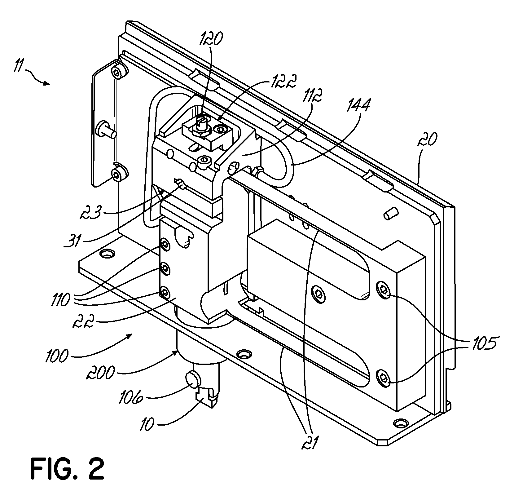 Clamping mechanism for shear testing apparatus