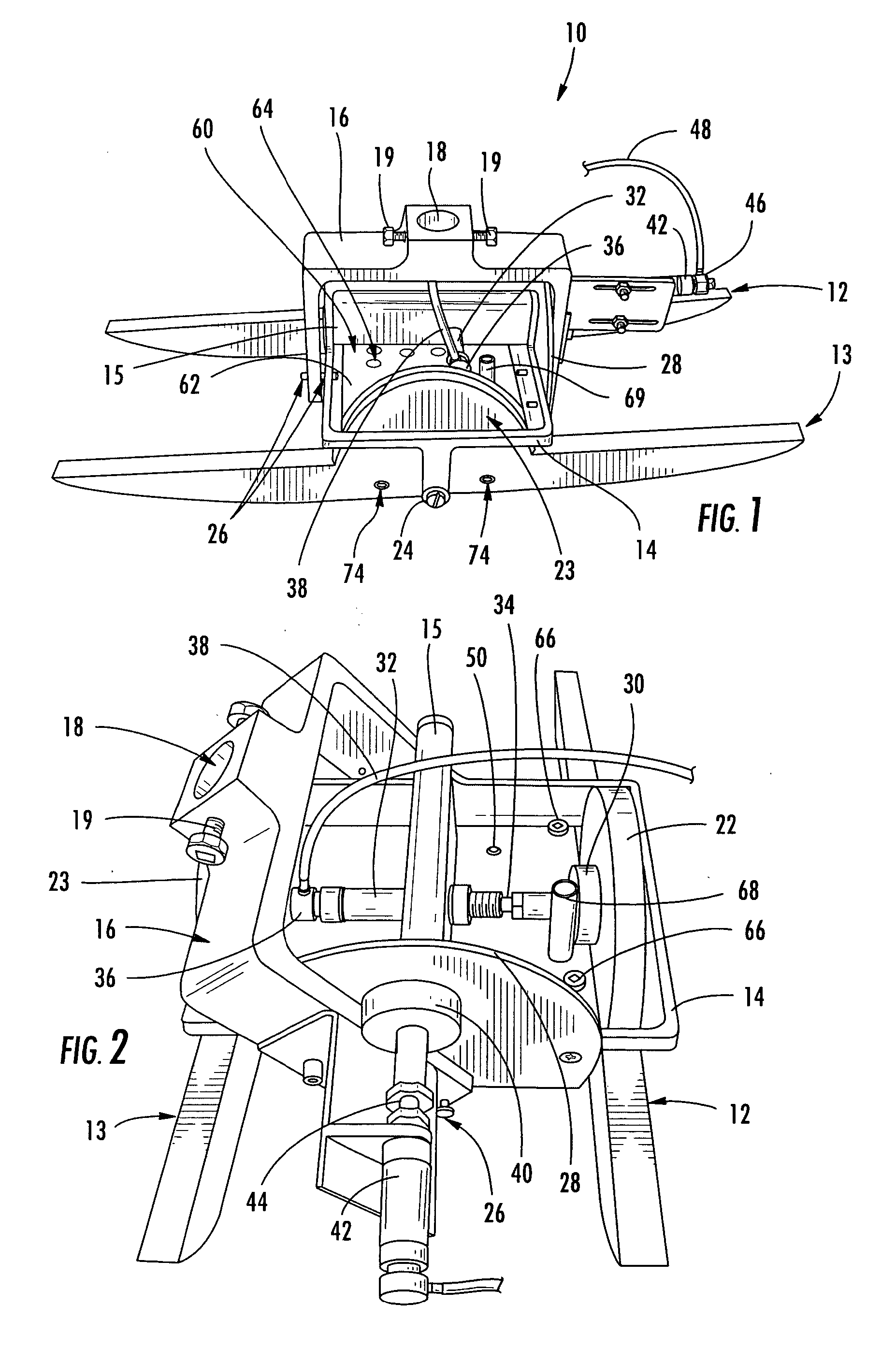 Ultrasonic array probe apparatus, system, and method for traveling over holes and off edges of a structure