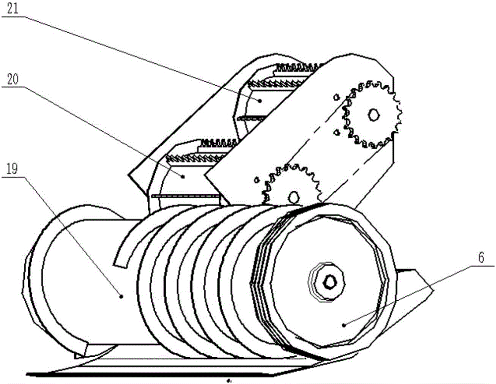 Self-propelled round herbage bale baler