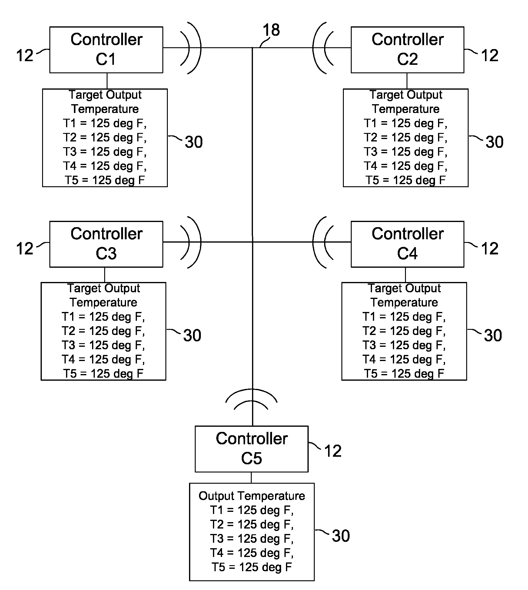 Masterless control system methods for networked water heaters