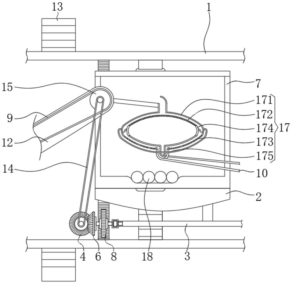 A multi-stage screening ectopic soil leaching repair equipment