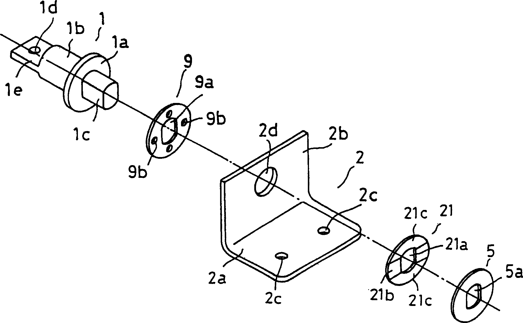 Shaft lock device