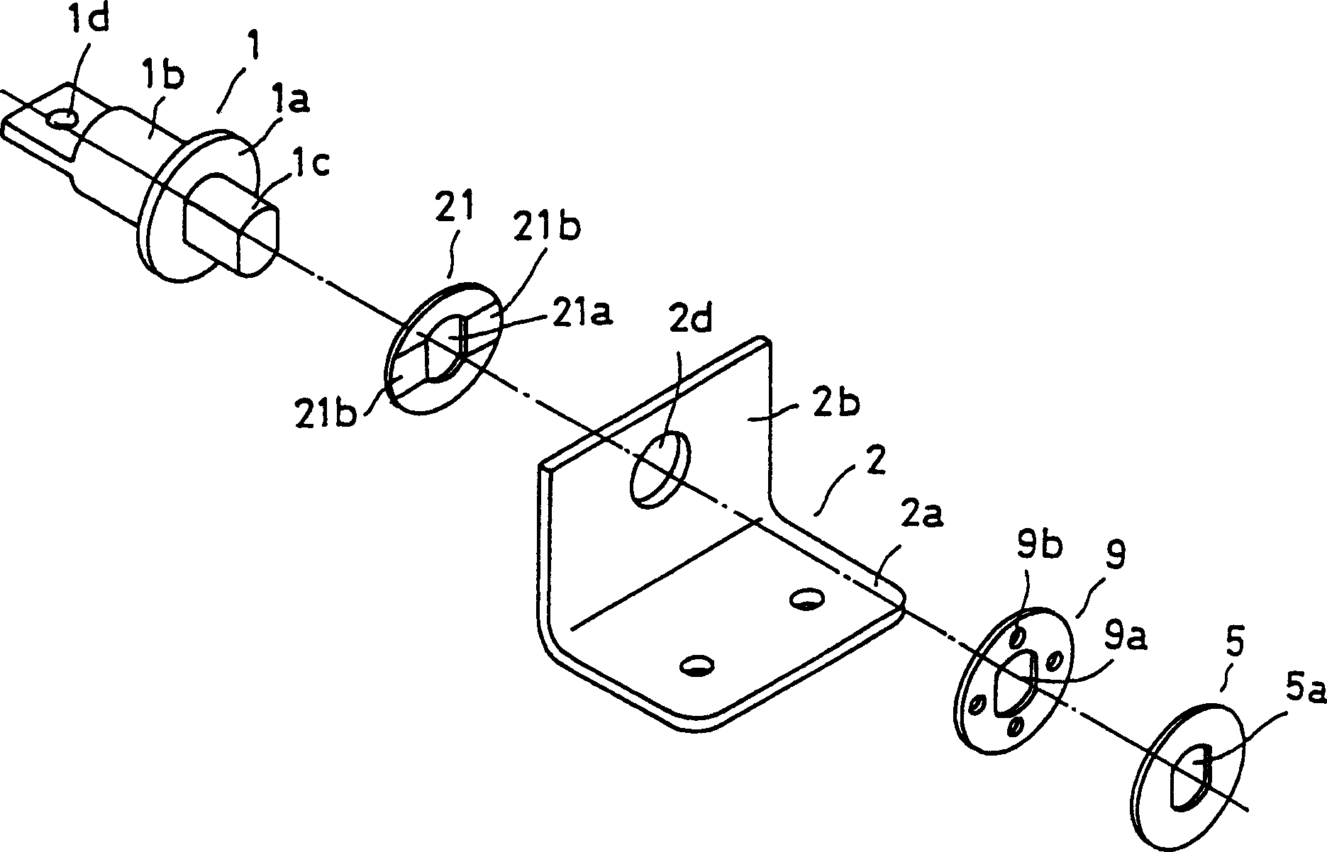 Shaft lock device