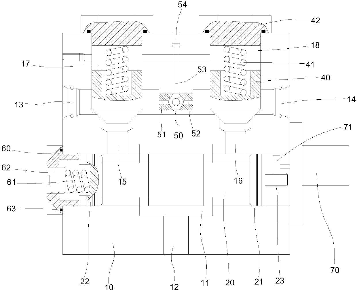 Hybrid control synchronous valve