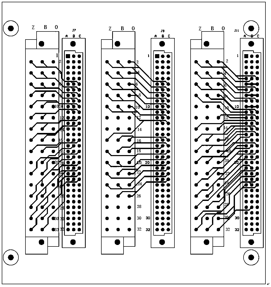 No-wire-harness connection structure