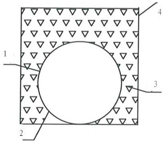 Construction method of high fill subgrade adjacent to dam