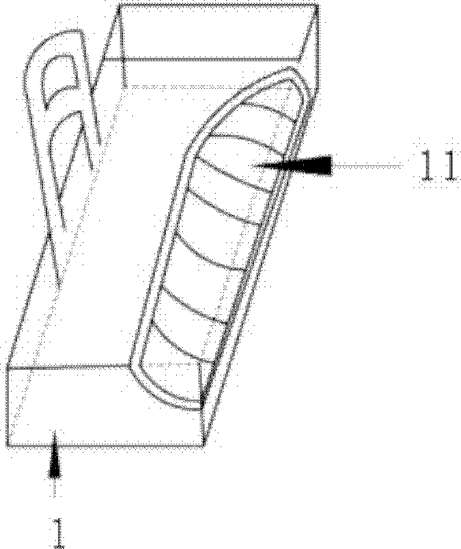 Knee-joint kneeling type therapeutic apparatus