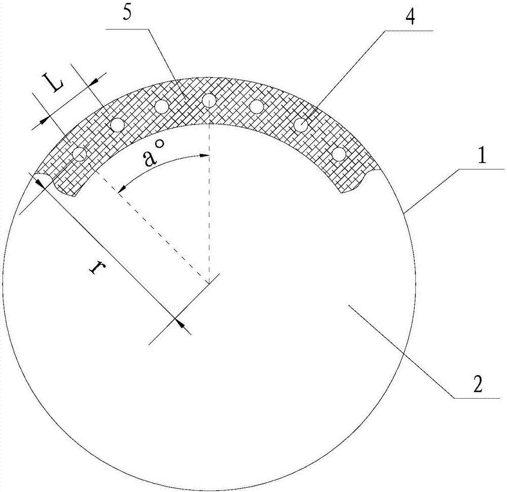 Large-embedded-depth TBM construction tunnel rock burst treatment structure