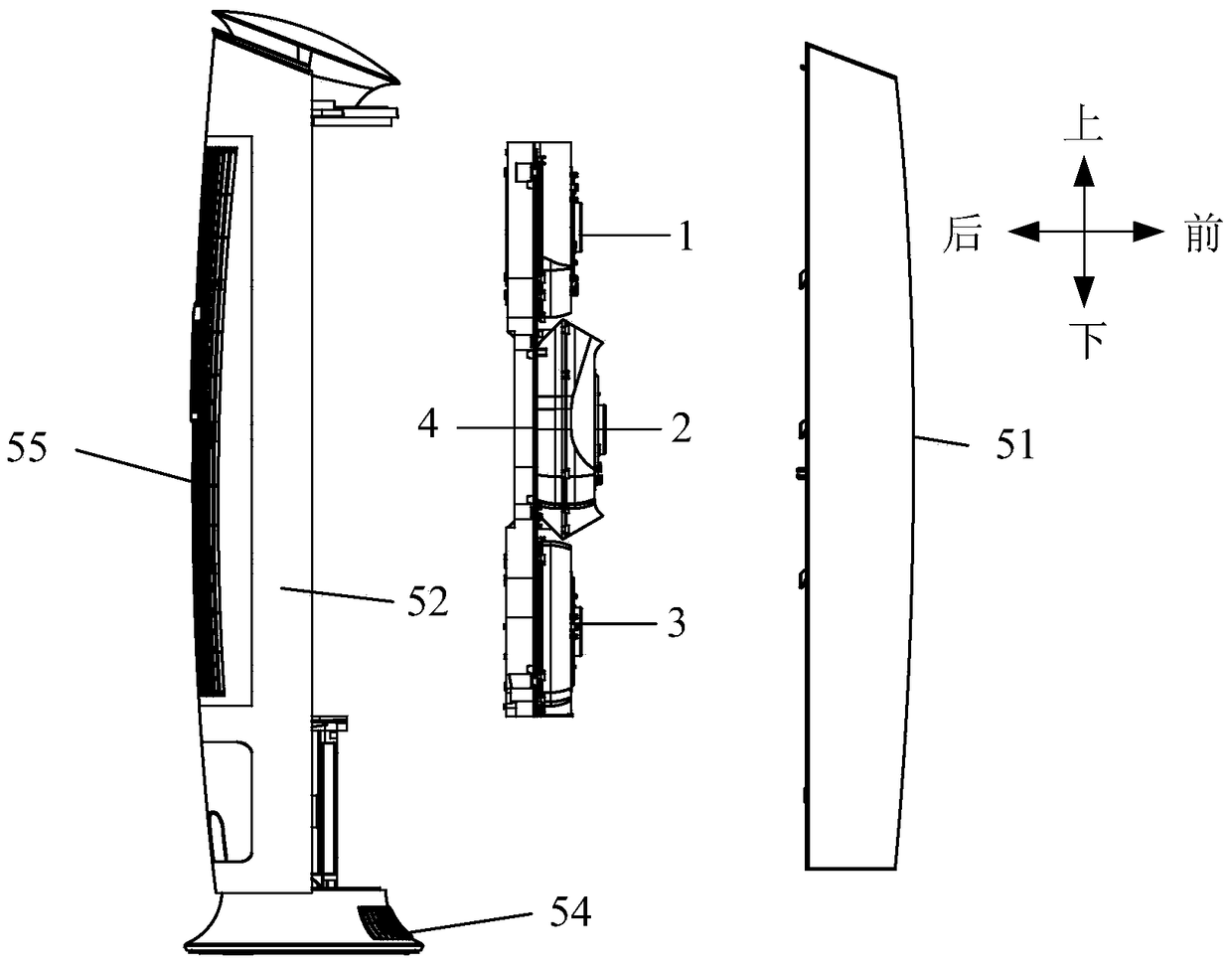 A vertical air conditioner