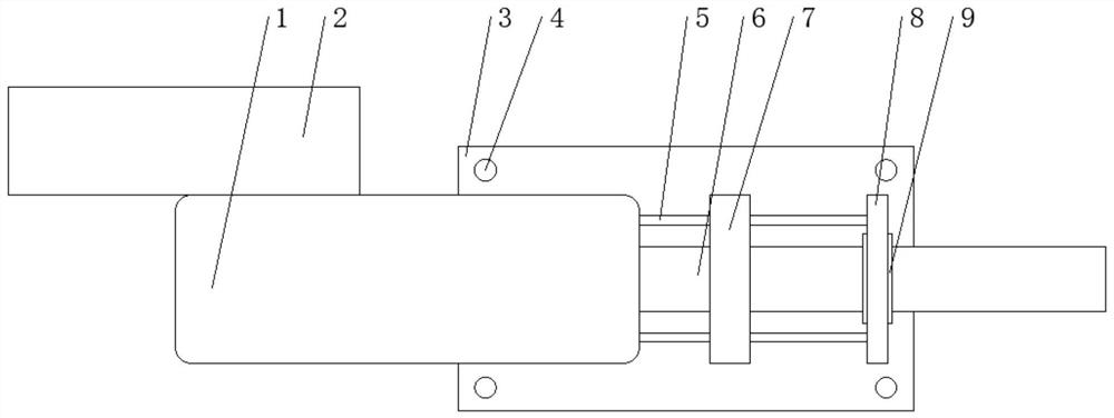 Anti-shaking quick pressurizing crane oil cylinder