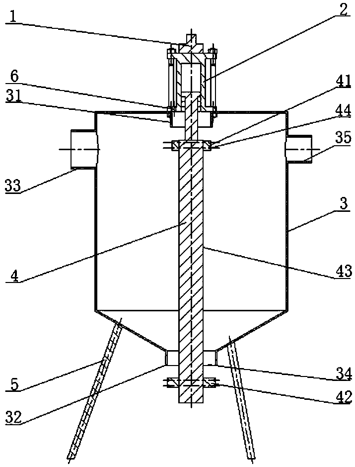 Gas extraction hole drilling vertical pneumatic intelligent water discharger and use method thereof