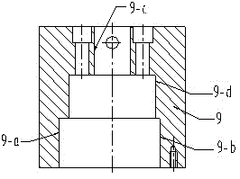 Rapid cylinder assembling fixture for jack