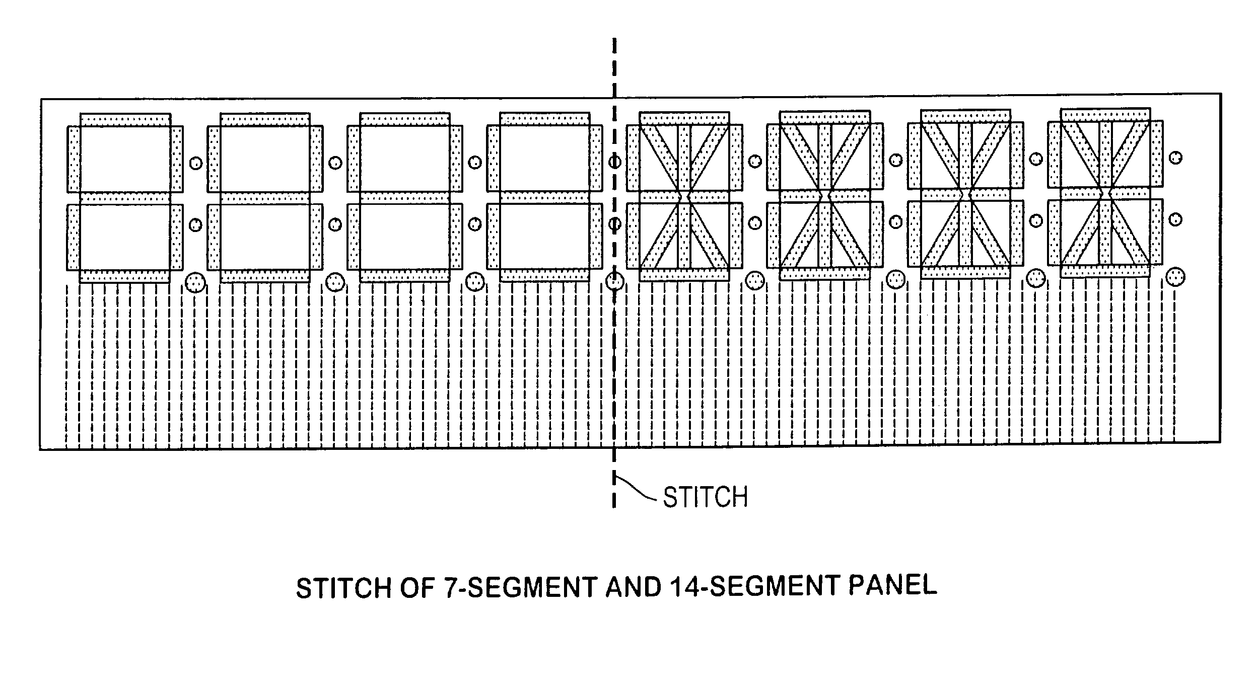 Electrode and connecting designs for roll-to-roll format flexible display manufacturing