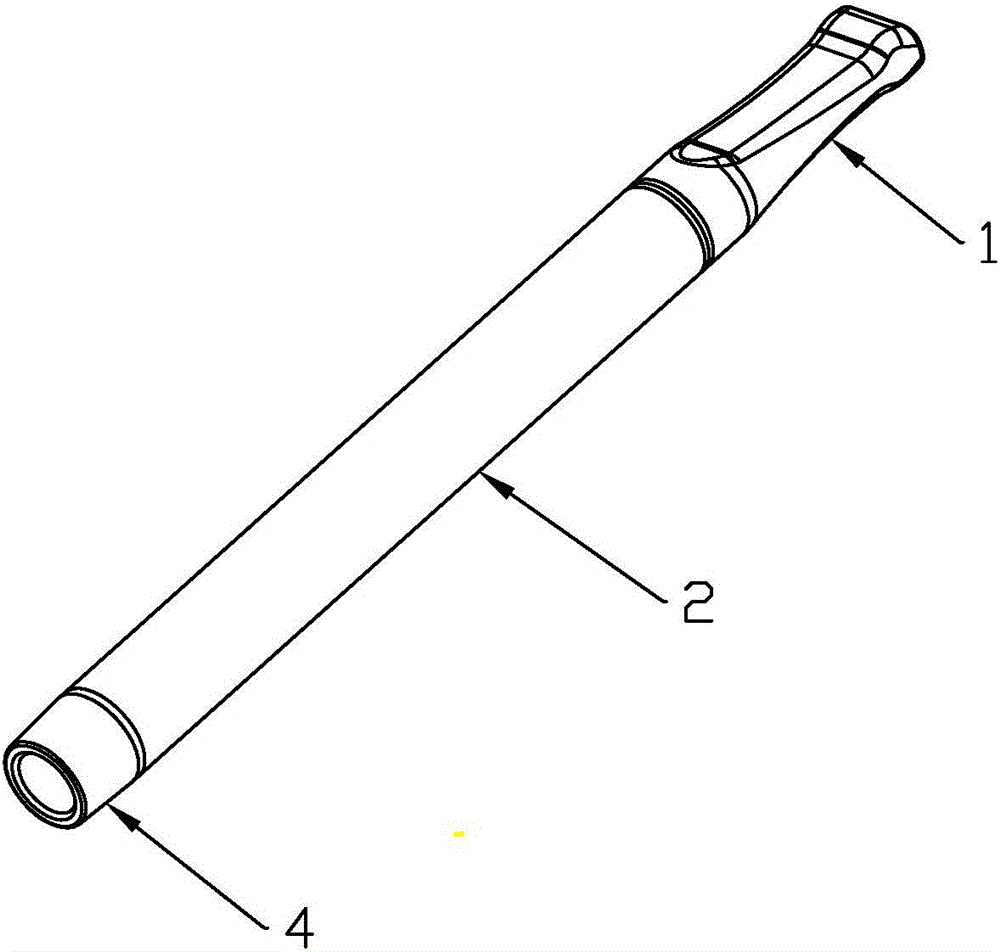 Cigarette holder capable of assisting user in quitting smoking with Bluetooth module and intelligent system