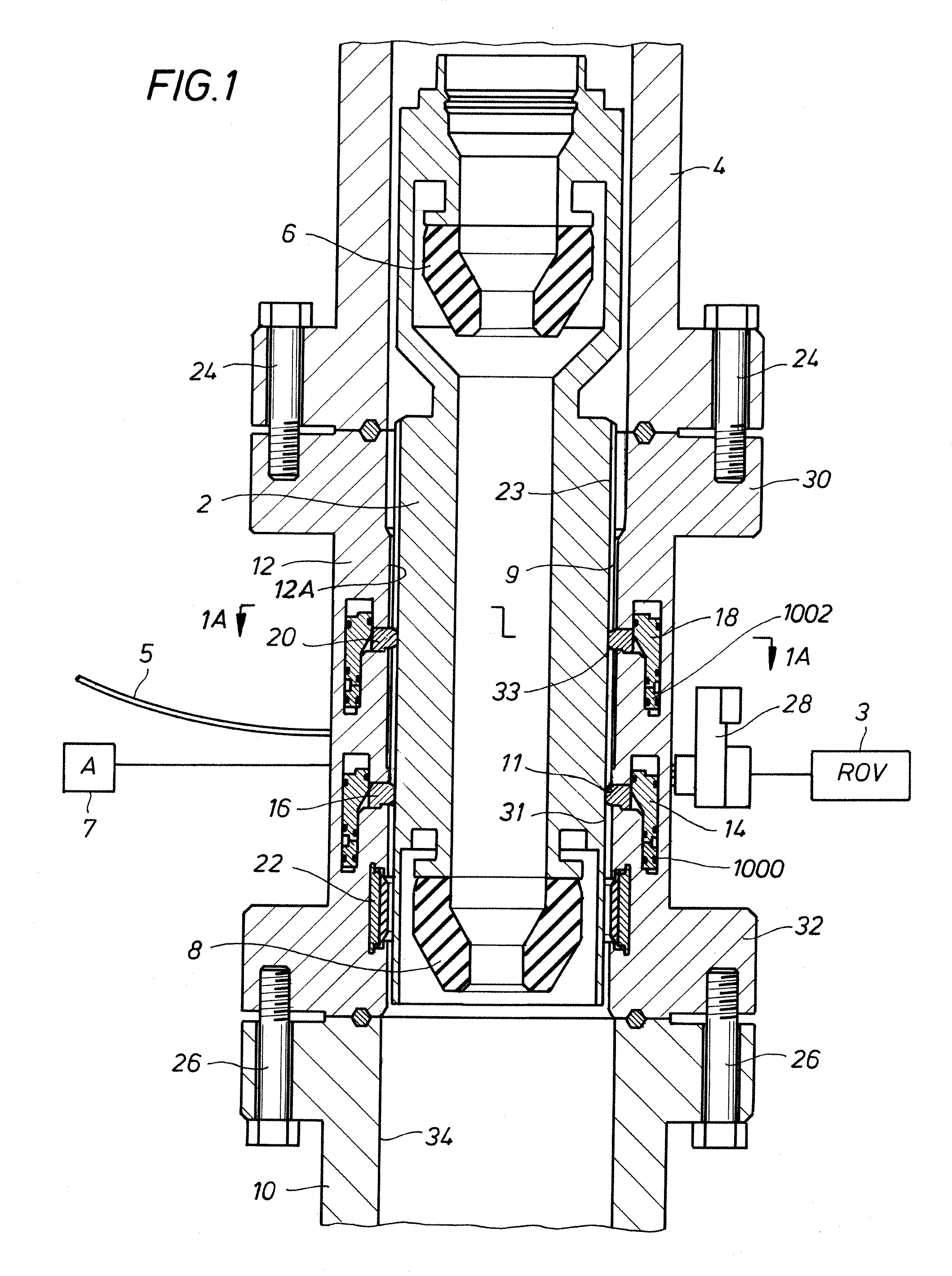 Acoustically Controlled Subsea Latching and Sealing System and Method for an Oilfield Device