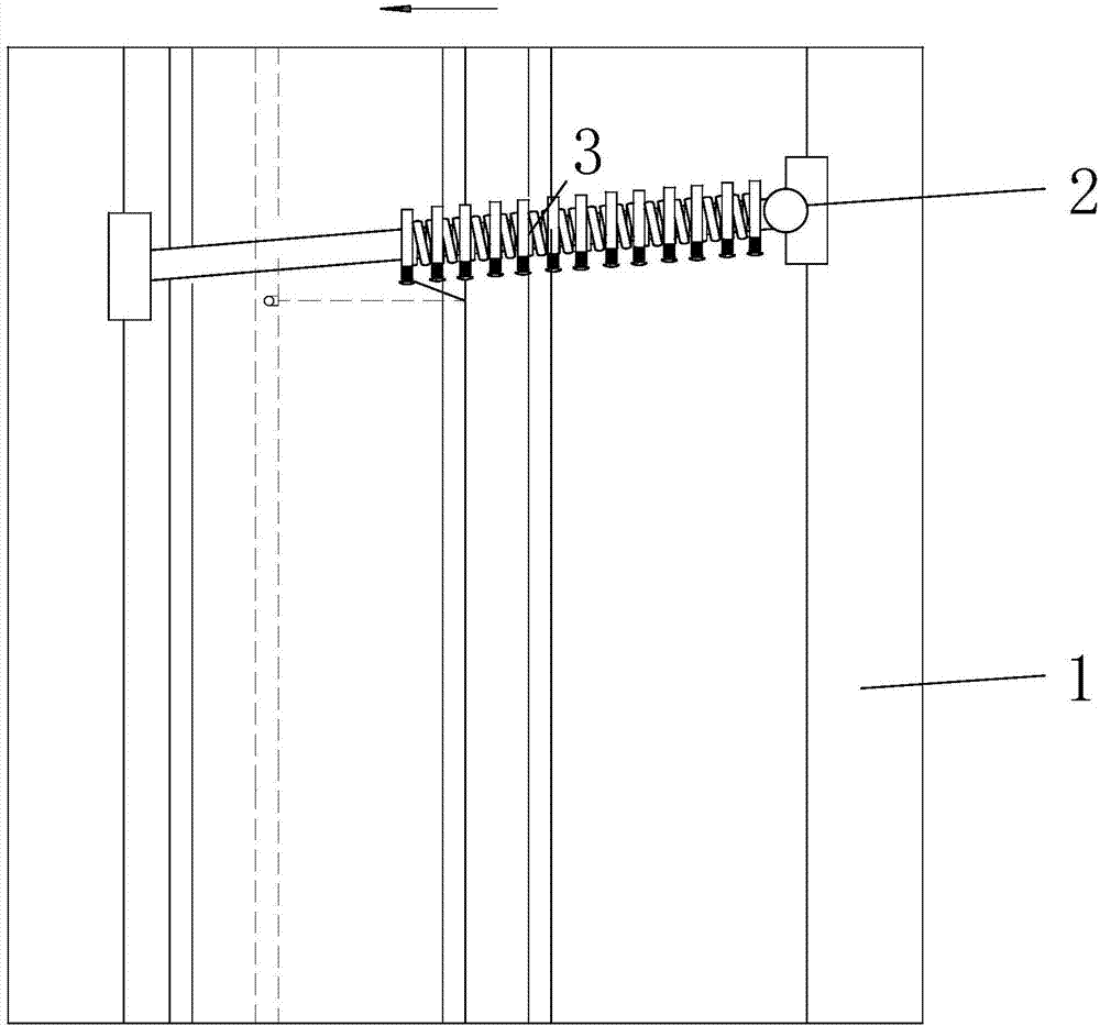 Aluminum alloy door window with clothes air-drying function