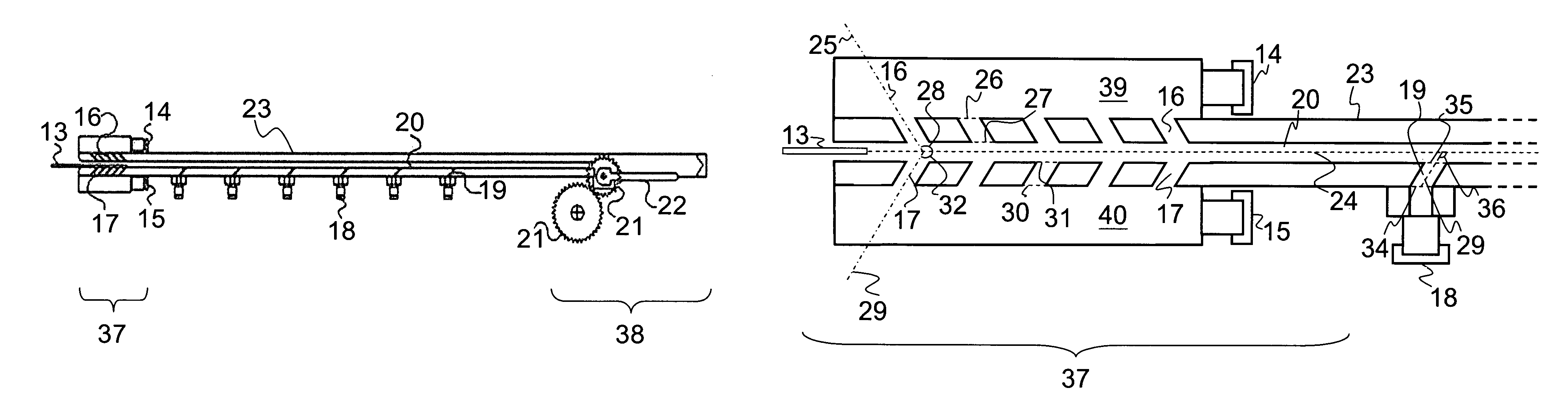 Pneumatic card transport system